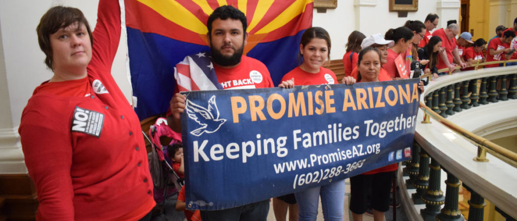 PROTESTAS inmigrantes arizona