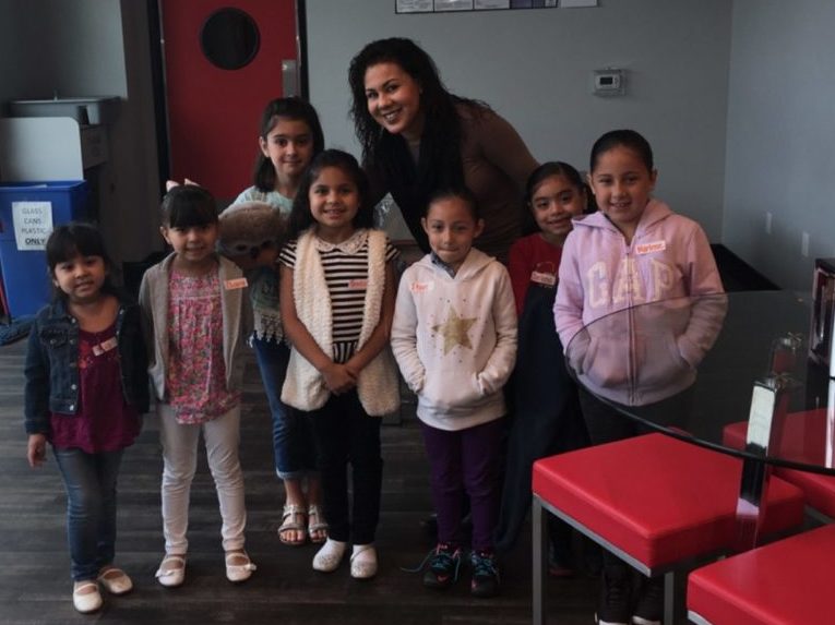 As a child she learned to overcome challenges and is now a business manager