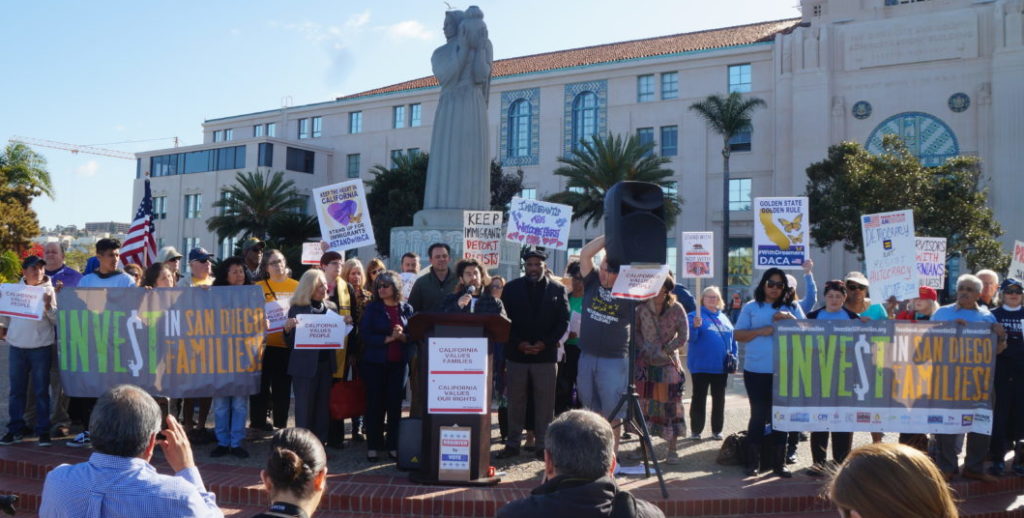 Protestas en San Diego