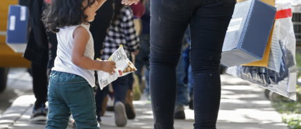 Inmigración a lo largo de la frontera de Texas, México