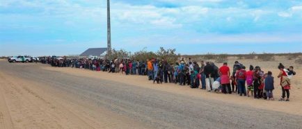 Arresto masivo en la frontera